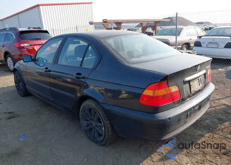 2003 BMW 325Xi z USA, uszkodzony, nr VIN WBAEU33413PM58486